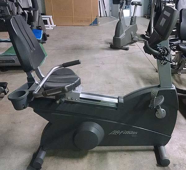 LifeCycle 9500HR Recumbent Exercise Bike